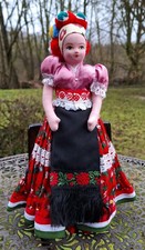 Trachten Puppe aus Ungarn -