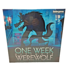 One Week Ultimate Werewolf -