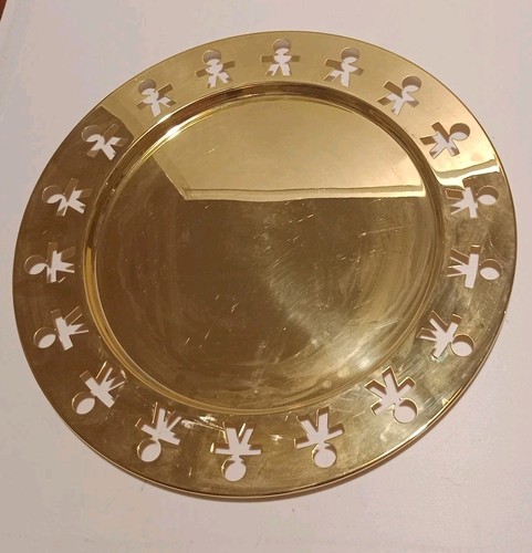 Alessi kreisel tablett gold - kreisel,