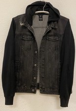 Denim Jacke Jeansjacke Gr.XL Schwarz
