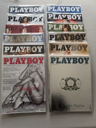 Playboy jahrgang 2007 komplett - jahrgang,