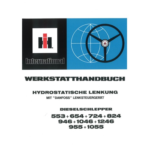 Ihc lenkung traktor 553 - traktor, 654