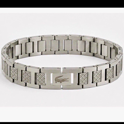Lacoste armband edelstahl - lacoste,