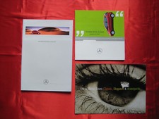 MERCEDES A-Klasse W168, Prospekt Konvolut mit Preisliste Erstausgabe 1997, AMG 
