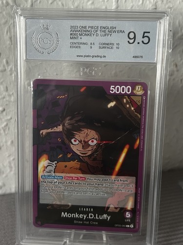 One piece tcg - one, monkey.d.luffy