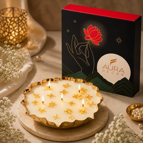 Auradecor lotus duftkerze - auradecor,