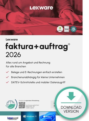 Lexware faktura auftrag 2026 - +,