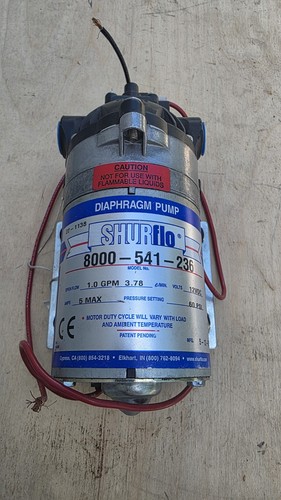 Shurflo membranpumpe 12v 60psi - membranpumpe,