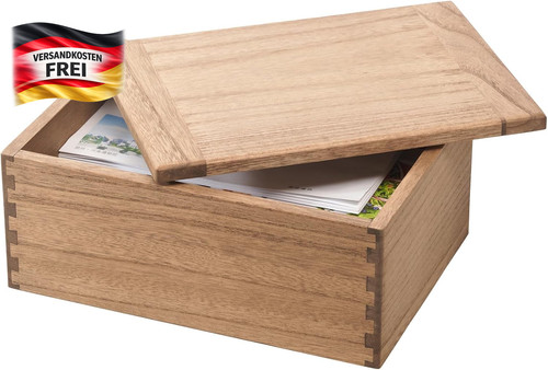 Holzaufbewahrungsbox mit