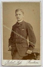 orig. CDV Foto Fotografie Mann