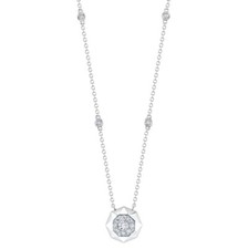 Diamant Achteck Anhänger
