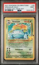 Pokemon Venusaur Bisaflor 15/102 Holo Englisch EN #15 25th Celebrations PSA 9