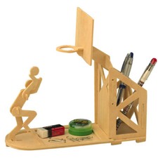 Stiftehalter holzbausatz - stiftehalter, 3d