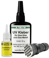 Ber fix kleber für glas - uv,