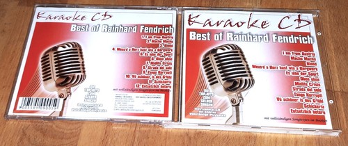 Karaoke best of rainhard - cd,