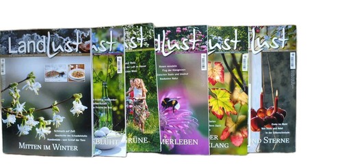 Zeitschrift landlust - 6x,