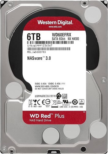 Red pro 6tb sata 6g - 7.2k,