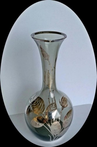 Glas vase kristall rauchglas - vase,