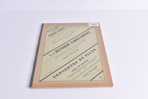 Notenbuch beethoven - notenbuch, v.