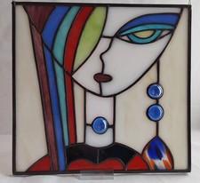 Tiffany Fensterbild Lady Punk