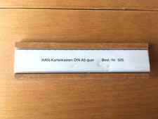 Karteikasten Archivbox HAN DIN A 5 quer Holz keilverzinkt
