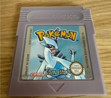 Pokemon für Gameboy Color Silberne Edition - sehr guter Zustand