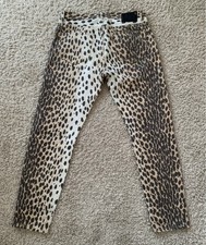 R13 Leopard Jeans Pant 27 m