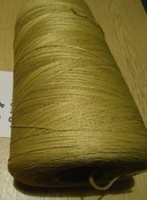 Kettelgarn Industriegarn Ketteln #59  senf  3100g  Teppichbearbeitung