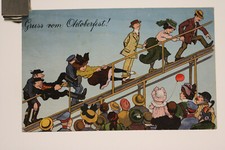 alte AK Gruß vom Oktoberfest