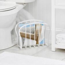 mDesign Zeitungshalter Metalldraht weiß Magazinständer Zeitschriftenkorb 35cm