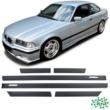 Türleisten Stoß Zierleisten 6 teilig passt für BMW 3er E36 Coupe Cabrio M 90-99