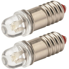 E5.5 LED passend für Minatur Adventstern Eisenbahn warmweiß Birne Lampe 6V 12V