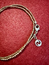 HSE BCI Sogni D‘Oro Hämatit Collier Edelstein Kette 925er Silber ca. 22 ct 42 cm