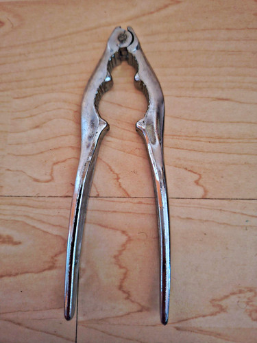Metall nussknacker zange - metall, nussknacker-zange