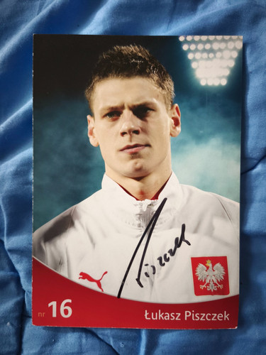 Autogrammkarte lukasz piszczek - autogrammkarte,
