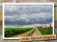 Feldweg der Liebe Love Spruch