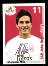 Maximilian Mies Autogrammkarte Jahn Regensburg 2007-08 Original + A 186414