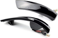 2x Schwarz Außenspiegel Blinker Spiegelblinker LED für Ford Focus MK3 2011-2017
