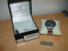 firefox herrenuhr  airliner FFS04 neuwertig