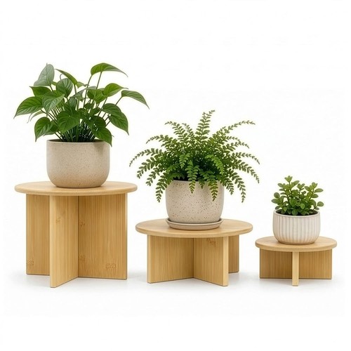 Pflanzenständer indoor holz - pflanzenständer,