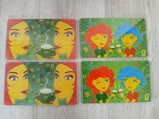 4 Ritzenhoff Küchenbrettchen aus Glas im Jacobs Krönung Design