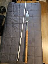 Wurfspeer 100 cm mit Holzgriff Deko Speer Mittelalter Stil Spitze abnehmbar