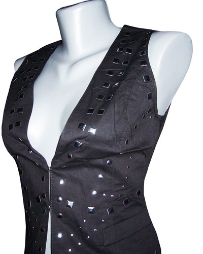 Nieten weste jacke gothic - weste,
