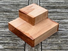Apfel 10x10x4cm 1St Holz, Drechselholz, Klotz, Drechseln, Apfelholz, Bastelholz
