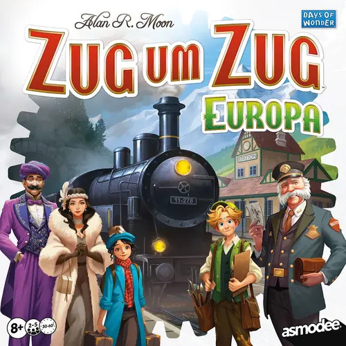Spiel zug europa - spiel, (days