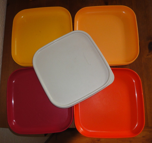 Tupperware picknick teller - tupperware,
