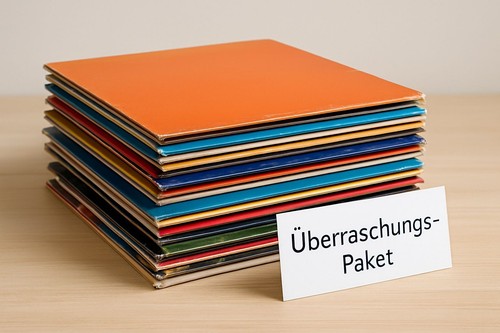 Gemischtes schallplatten paket - gemischtes, schallplatten-paket