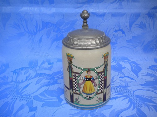 Jugendstil bierkrug mi - jugendstil,