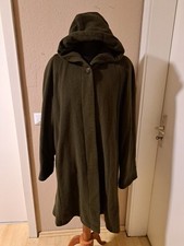 Erich Fend Damen Mantel Gr. 44 mit Kapuze, jägergrün