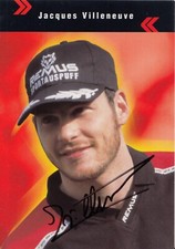 SIGNED JACQUES VILLENEUVE